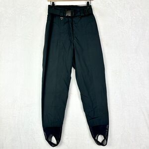 Obermeyer Womens Stiletto Insulated Stirrup Snow Ski Pants Size 6 Black